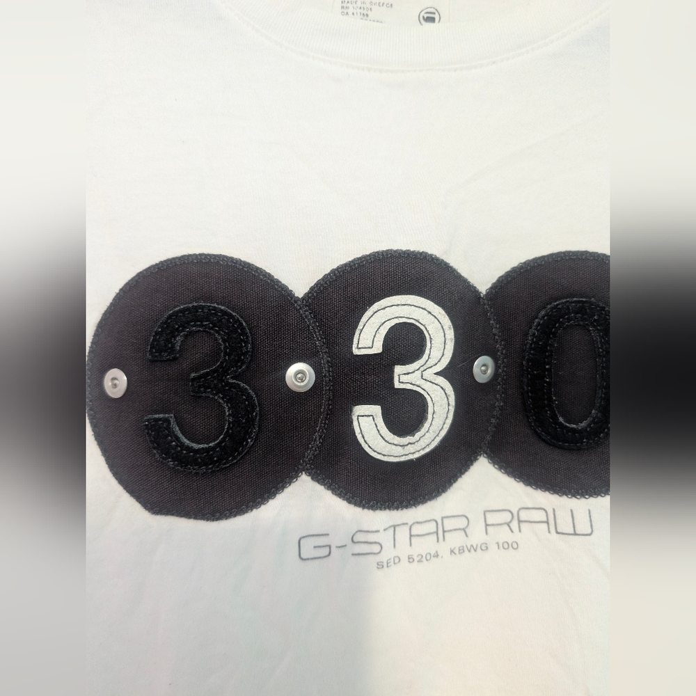 Rare  Vintage G Star 🌟 Graphic Shirt Size Medium - Picture 9 of 11
